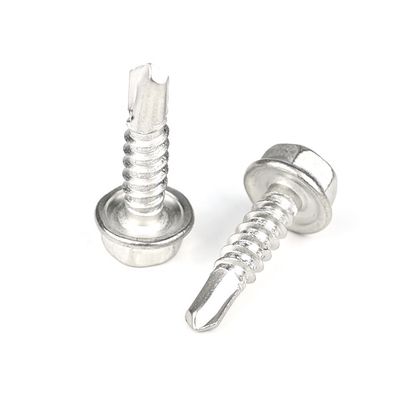 Estrutura de aço Parafuso de auto-perfuração M4.8x19 com revestimento galvanizado e motor de torque