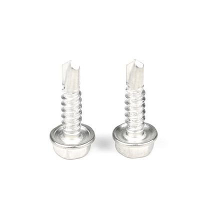 Estrutura de aço Parafuso de auto-perfuração M4.8x19 com revestimento galvanizado e motor de torque