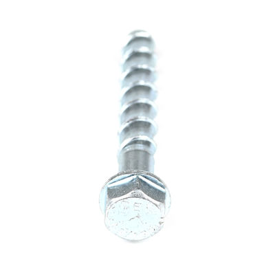 100% QC testado M16 125mm de aço carbono Hexagon Bolto de zinco revestido de auto-perfuração âncoras