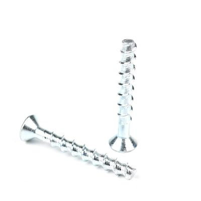 Revestimento de zinco Hex Socket Countersunk Head Anchor parafusos de concreto M10 125mm Anchor de trabalho pesado