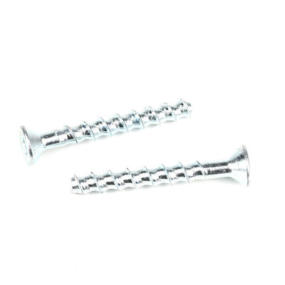 Revestimento de zinco Hex Socket Countersunk Head Anchor parafusos de concreto M10 125mm Anchor de trabalho pesado
