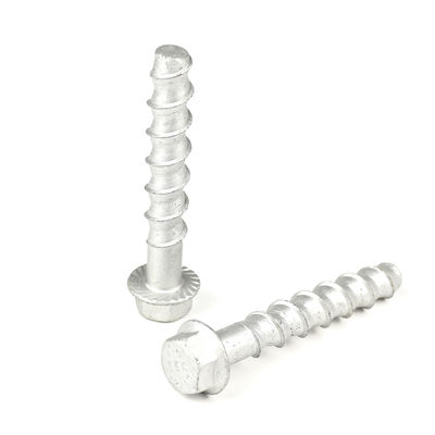 Parafusos de fixação de tornillos de alvenaria hexadecimal de aço inoxidável