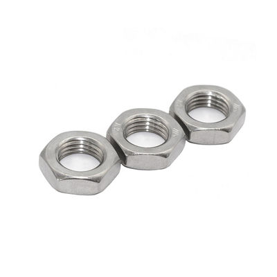 Instalação rápida DIN439 aço inoxidável hexadecimal Fechada por Fechado Ss304 Fechado Metric Thread M3-M48