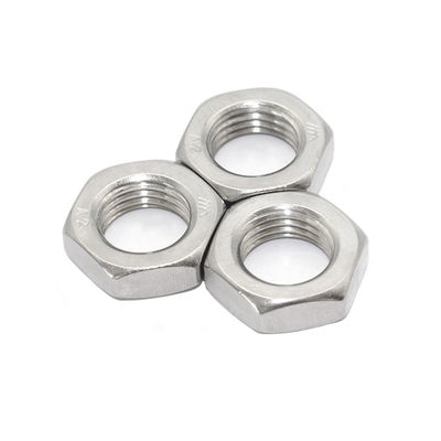 Instalação rápida DIN439 aço inoxidável hexadecimal Fechada por Fechado Ss304 Fechado Metric Thread M3-M48