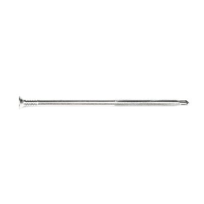 Parafusos Tek de 125 mm parafusos de fio parcial cabeça plana Phillips parafusos de perfuração para camas planas
