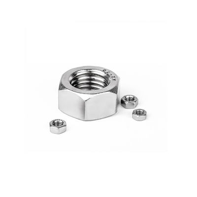 Ss304 Hex Head Nut de aço inoxidável ANSIB18.2.2 Nozes de grau 4.8 para aplicações pesadas