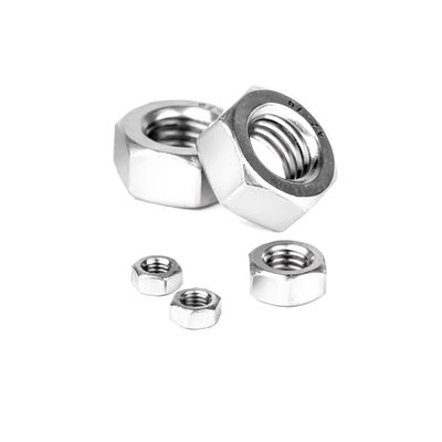 Ss304 Hex Head Nut de aço inoxidável ANSIB18.2.2 Nozes de grau 4.8 para aplicações pesadas