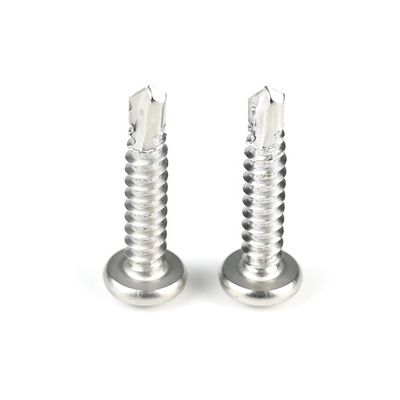 Parafusos de aço inoxidável Hex Socket Pan Head Self Drilling Screw para fácil instalação