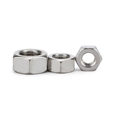 JISB1181 A2 70 Ferramentas grosseiras de aço inoxidável Hex Nuts M3-M20 Nuts e nozes personalizáveis
