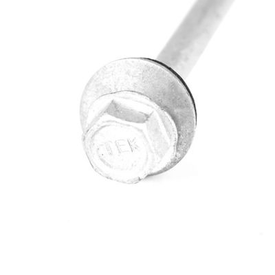 Revestimento parcial de fios de aço inoxidável Hex Head parafusos de auto-perfuração com EPDM Washer 6.3x180mm