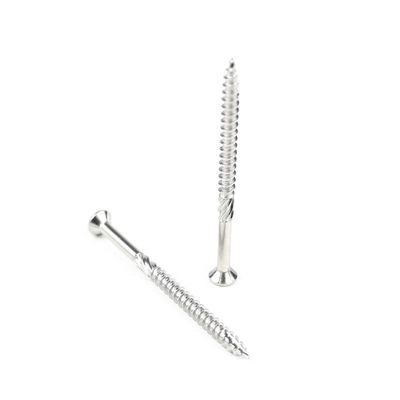 Suporte personalizado de 60 mm de aço inoxidável A4 parafusos de madeira de placas de chip com cabeça de corte Torx