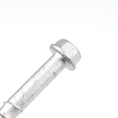 Sistema de medição INCH 150 mm cabeça plana zincada HEX M12 parafusos de concreto parafusos de alvenaria