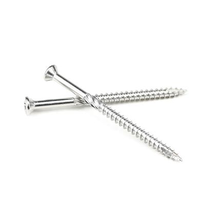 60mm Torx Drive Zinc Finish Chipboard para construção de madeira na norma ISO
