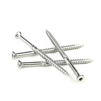 60mm Torx Drive Zinc Finish Chipboard para construção de madeira na norma ISO
