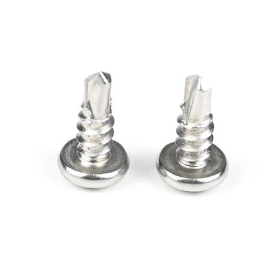 Parafusos de auto-perfuração Phillips Pan Head para medição de INCH e fácil instalação