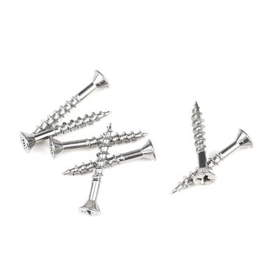 Ruspert Finish 25 mm Phillips Flat Head Wood Chipboard Screw para instalação de móveis