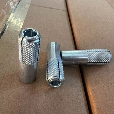 Cimento revestido de zinco aço carbono queda em âncora de expansão parabra fixação âncora