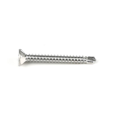 Top Ss410 Phillips Cross Recess Csk Flat Head Tornos de auto-perfuração de aço inoxidável