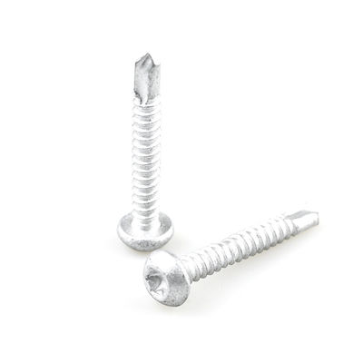 Parafuso de auto-perfuração de cabeça de panela de aço inoxidável Torx Bi Metal de acordo com as necessidades dos clientes