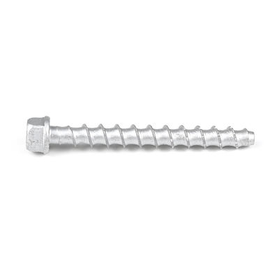 75mm M6 de aço carbono cabeça hexadecimal Maçonaria parafuso parafuso auto-betão âncora para instalação