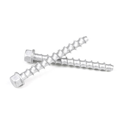 75mm M6 de aço carbono cabeça hexadecimal Maçonaria parafuso parafuso auto-betão âncora para instalação