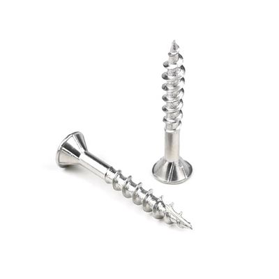 Parafusos de aço inoxidável304 de 25 mm Phillips de cabeça plana de madeira para fixação precisa