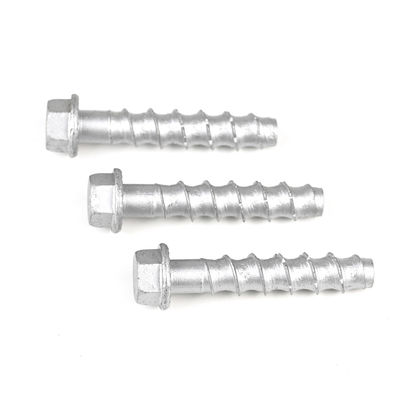 M10 65mm aço carbono métrico hex ancoragem para betão para elevador poliuretano tampão
