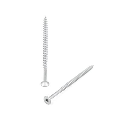 Série de fixação de madeira personalizada de 80 mm HEX Head Torx Tapping Screw