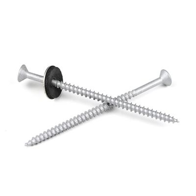 Série de fixação de madeira personalizada de 80 mm HEX Head Torx Tapping Screw