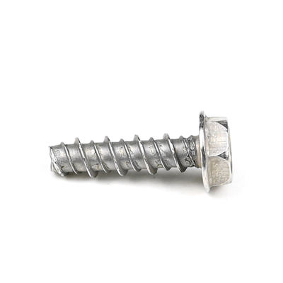 Aço inoxidável resistente 410 cabeça hexadecimal alta linha baixa parafusos de parede seca de metal tornillos de madeira
