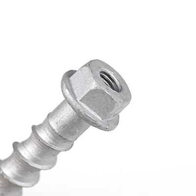 M10 60mm de aço inoxidável Hex Flange Thread Rod personalizado para para parafusos de fixação de concreto