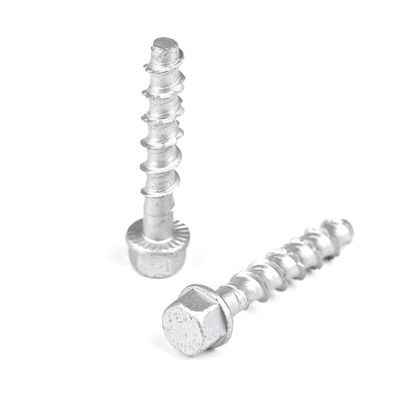 Instalação rápida M6 45mm de aço carbono auto-ancorador para perfuração de parafusos com estilo de cabeça HEX