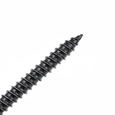 Parafusos de parede seca com cabeça de flange de aço inoxidável hexadecimal revestido com ruspert preto com lavadora Epdm
