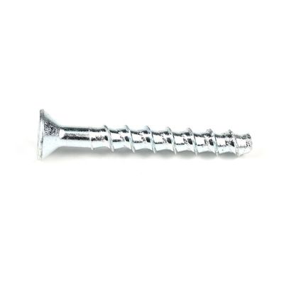 Metric White Zinc Plated M8 Self Drilling Masonry Anchors Parafusos para concreto padrão