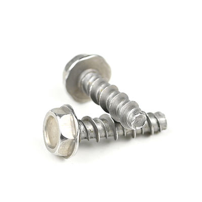 Ferro inoxidável Hex Metal Head Plaster Board Screw Drywall Screws Flat Point Gympsum Parafuso