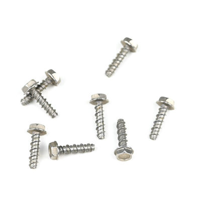 Ferro inoxidável Hex Metal Head Plaster Board Screw Drywall Screws Flat Point Gympsum Parafuso