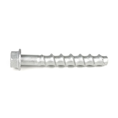 Cabeça plana 12mm acabamento simples para fixação de concreto robusto 11.3x100