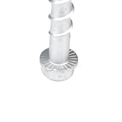 Zinc Finish Hex Head Concrete Screw Self Tapping Anchor Bolts para Instalação Forte