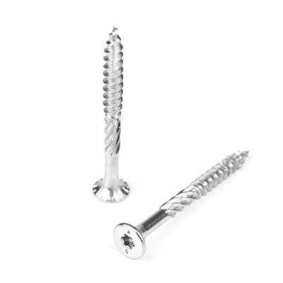 Torx Drive 75mm parafusos de madeira em aço inoxidável 316 para construção de madeira pesada