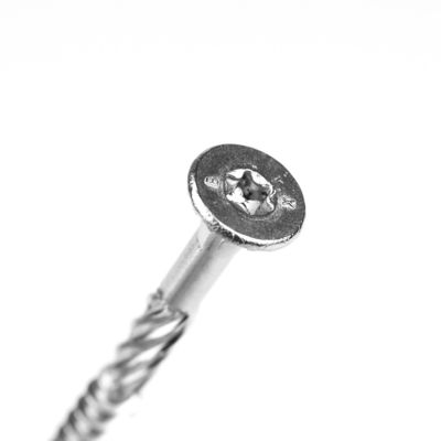 Torx Drive 75mm parafusos de madeira em aço inoxidável 316 para construção de madeira pesada