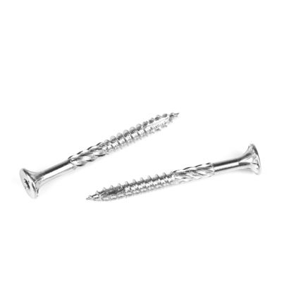 Torx Drive 75mm parafusos de madeira em aço inoxidável 316 para construção de madeira pesada
