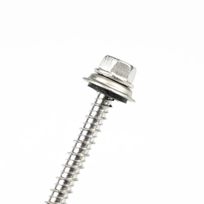 Vis de aço inoxidável de 60 mm Autotaraudeuse com motor de torque e cabeça hexadecimal da lavadora Phillips