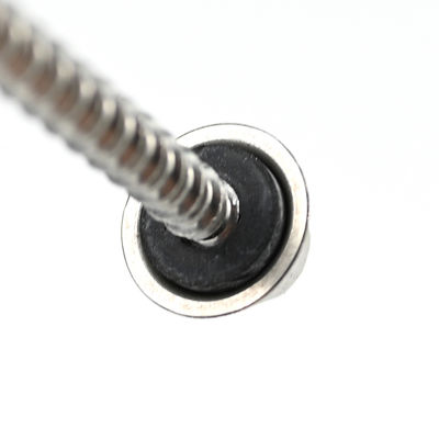 Vis de aço inoxidável de 60 mm Autotaraudeuse com motor de torque e cabeça hexadecimal da lavadora Phillips