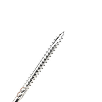 410 parafusos de madeira de aço inoxidável 60 mm Torx contra-fundido para terraço de madeira TIPO 17
