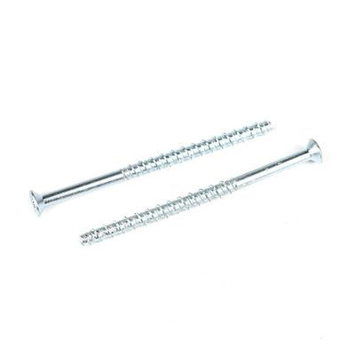 Cabeça plana de aço carbono revestido de zinco Torx Countersunk Maçonaria parafuso de concreto parafusos