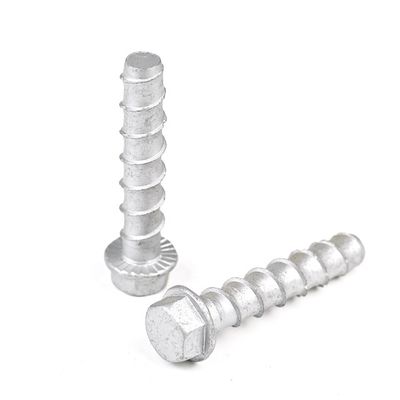 100% QC testado de aço carbono cabeça hex de concreto parafusos de âncora parafuso Tornillos De Anclaje