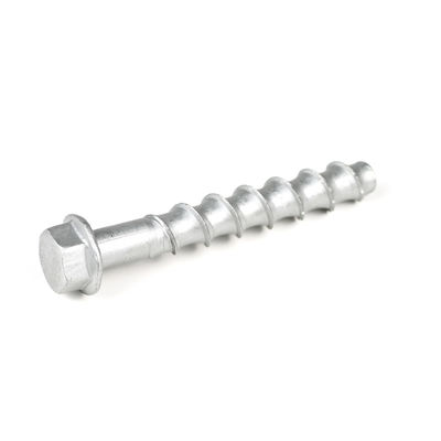 Flange de trânsito ferroviário Hexagonal aço inoxidável Ancoras de parafuso de concreto de trabalho pesado M12 100mm