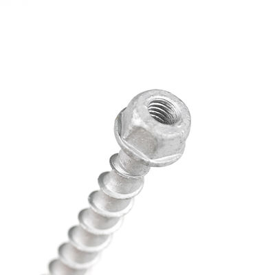 M6 75 mm de aço inoxidável cabeça hexadecimal de betão para filamentos