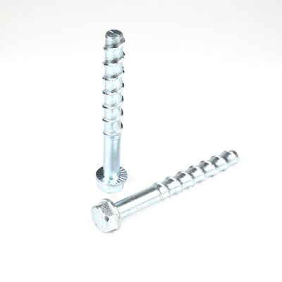 M16 150mm cabeça plana aço carbono betão alvenaria hexágono conector botão cabeça parafusos