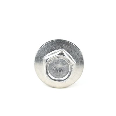 100% de teste de QC cabeça de wafer aço inoxidável cinco ângulos flange auto-perfuração parafusos de segurança